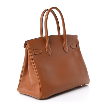 Hermes Courchevel Birkin 30 Gold 3 of 10