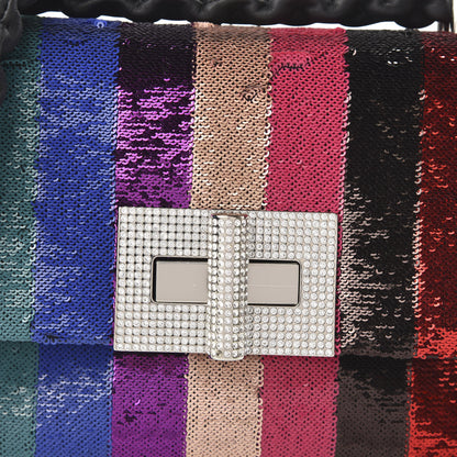 Tom Ford Sequin Soft Rainbow Large Natalia Chain Bag Multicolor 9 of 10