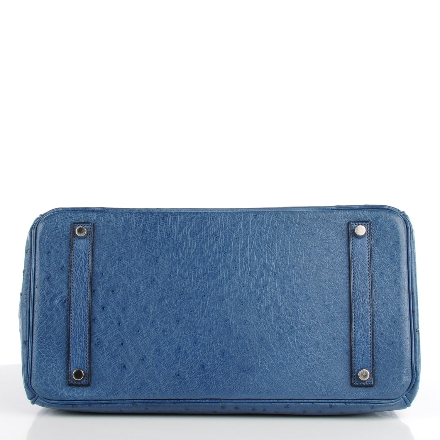 Hermes Ostrich Birkin 35 Bleu Roi 6 of 27