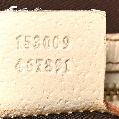 Gucci Monogram Charmy Tote Off White 7 of 11