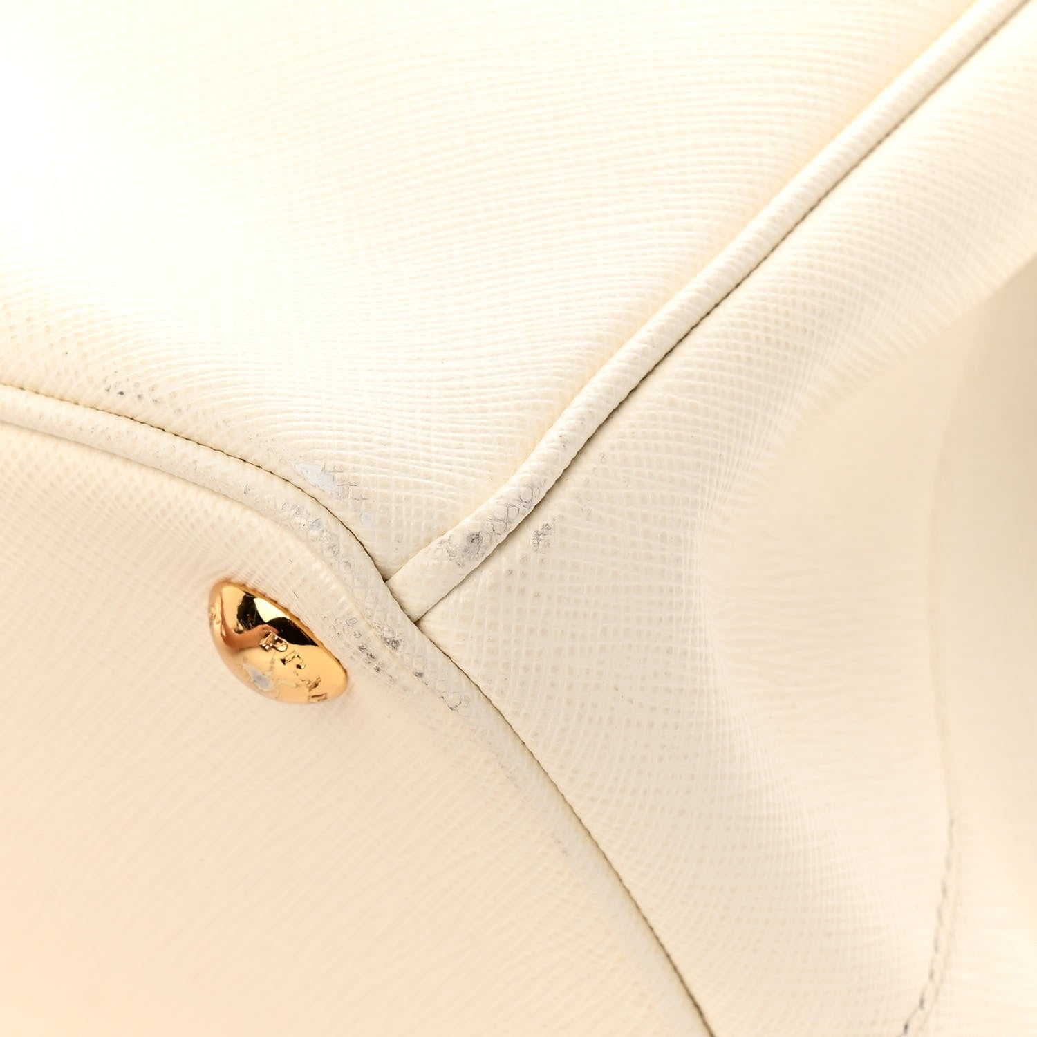 Prada Saffiano Medium Galleria Double Zip Tote Talco 17 of 24