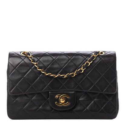 Chanel Lambskin Quilted Small Double Flap Black 1 of 4