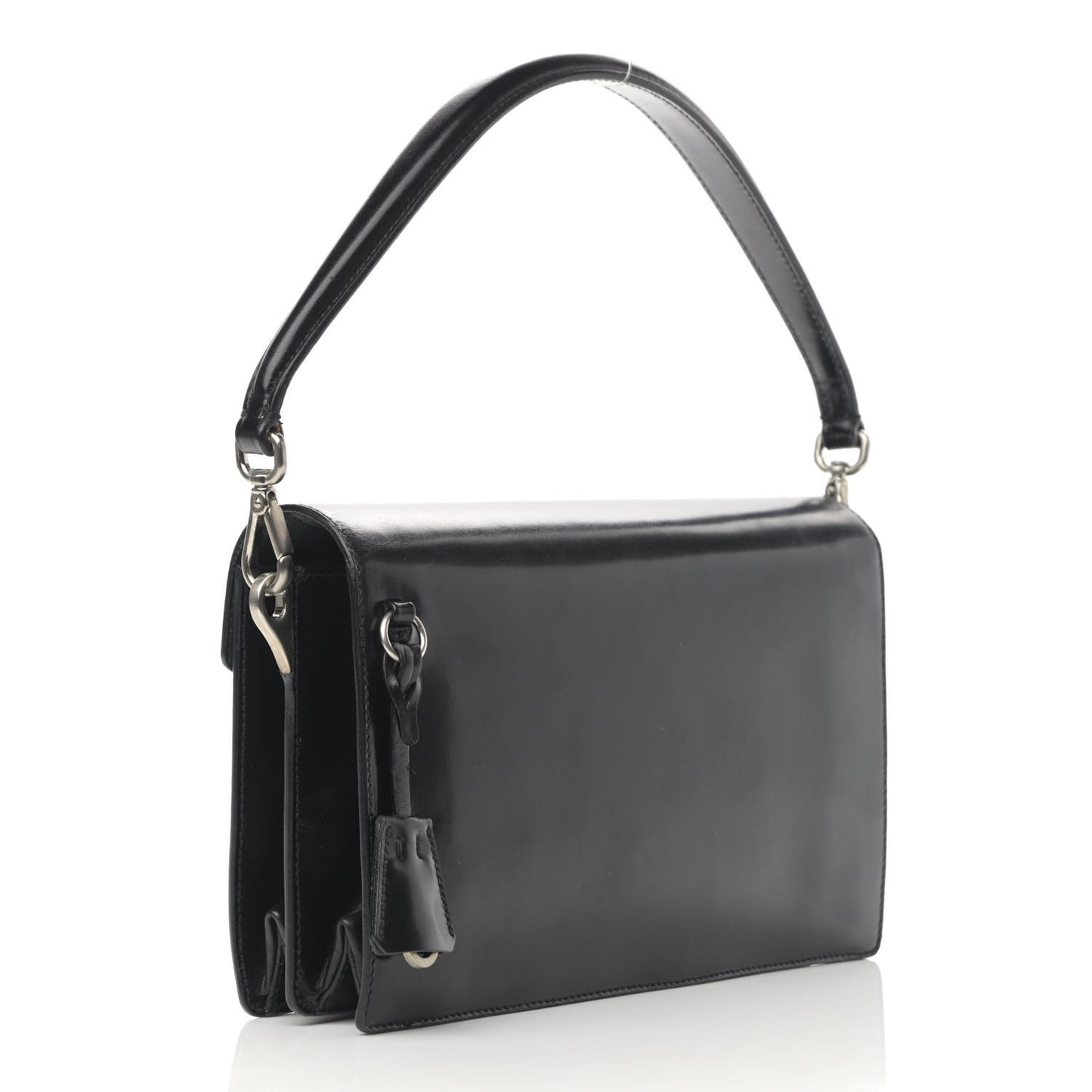Vitello Sound Shoulder Bag Black