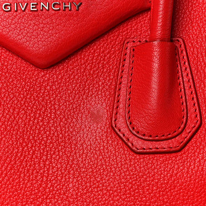 Givenchy Sugar Goatskin Small Antigona Red 12 of 24