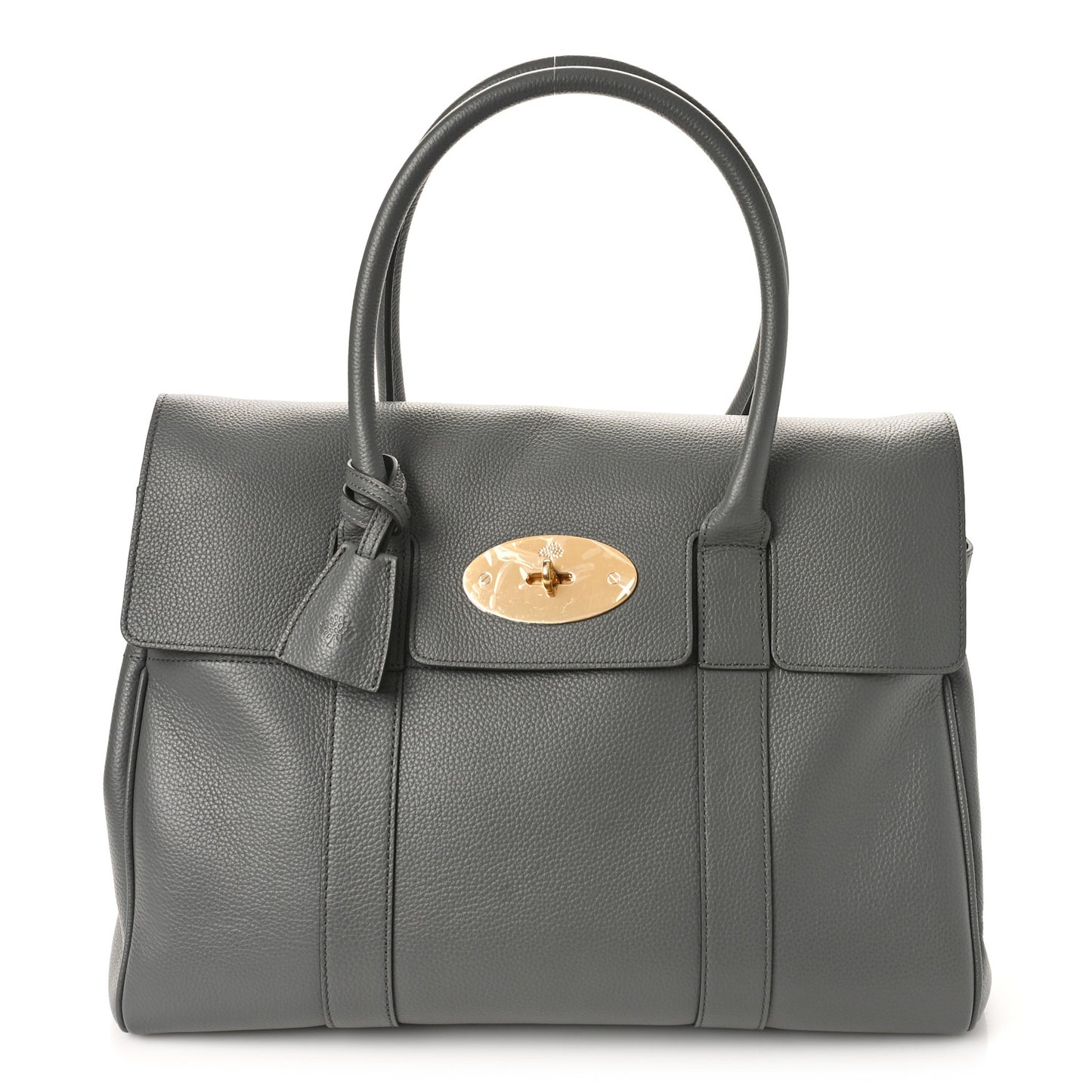 Classic Grain Calfskin Bayswater Mole Grey