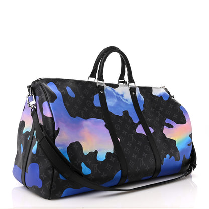 Louis Vuitton Sunset Monogram Eclipse Keepall Bandouliere 55 2 of 8