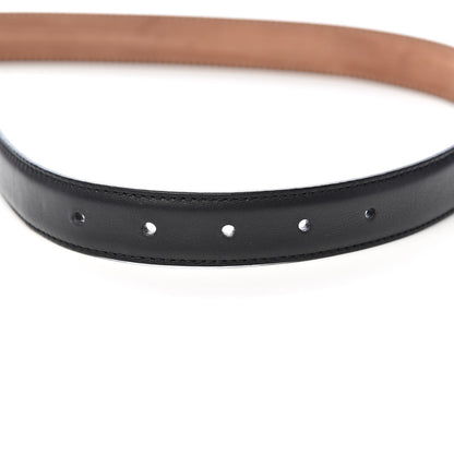 Gucci Moon Calfskin Interlocking G 25mm Belt 70 28 Black 5 of 8