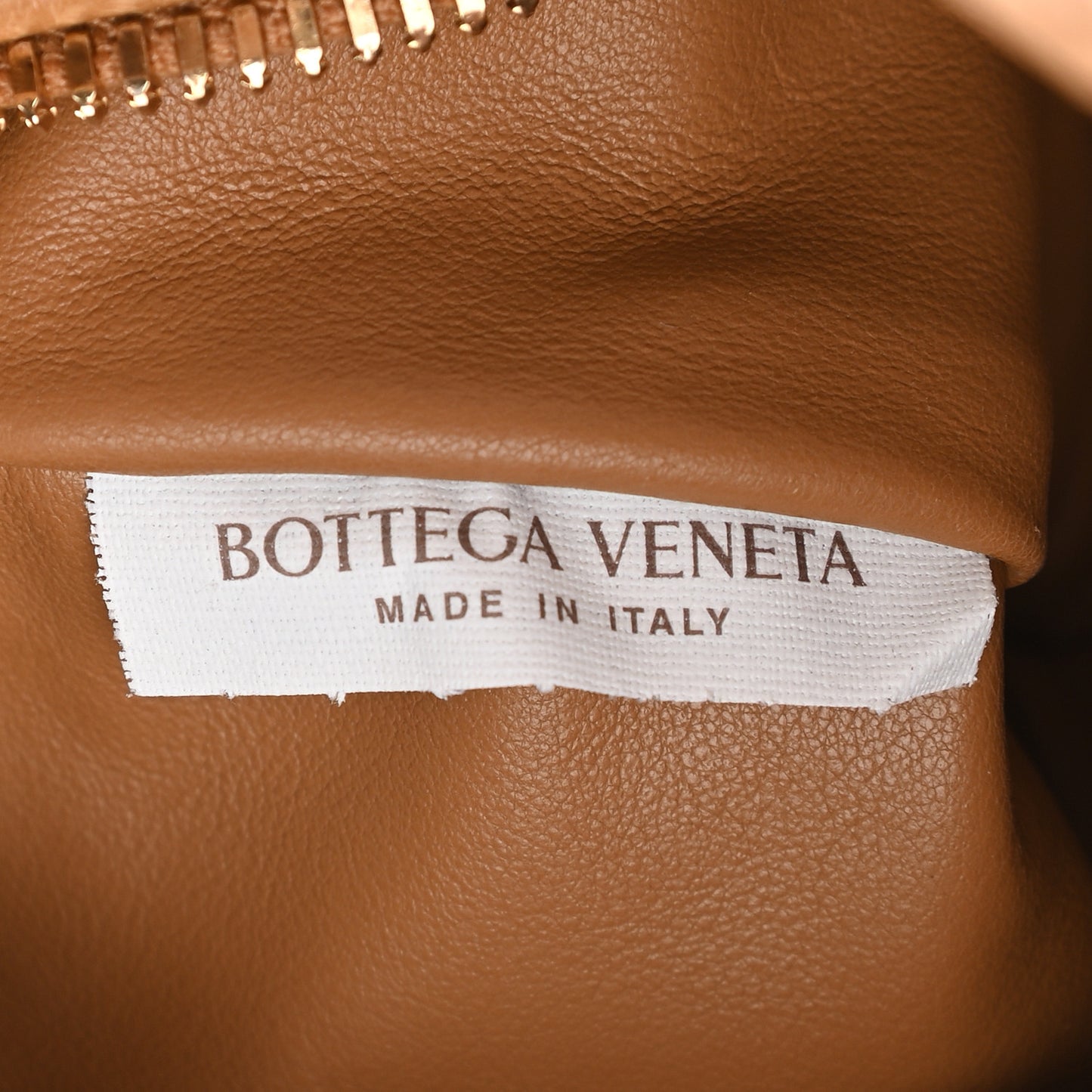 Nappa Intrecciato Mini Jodie Caramel