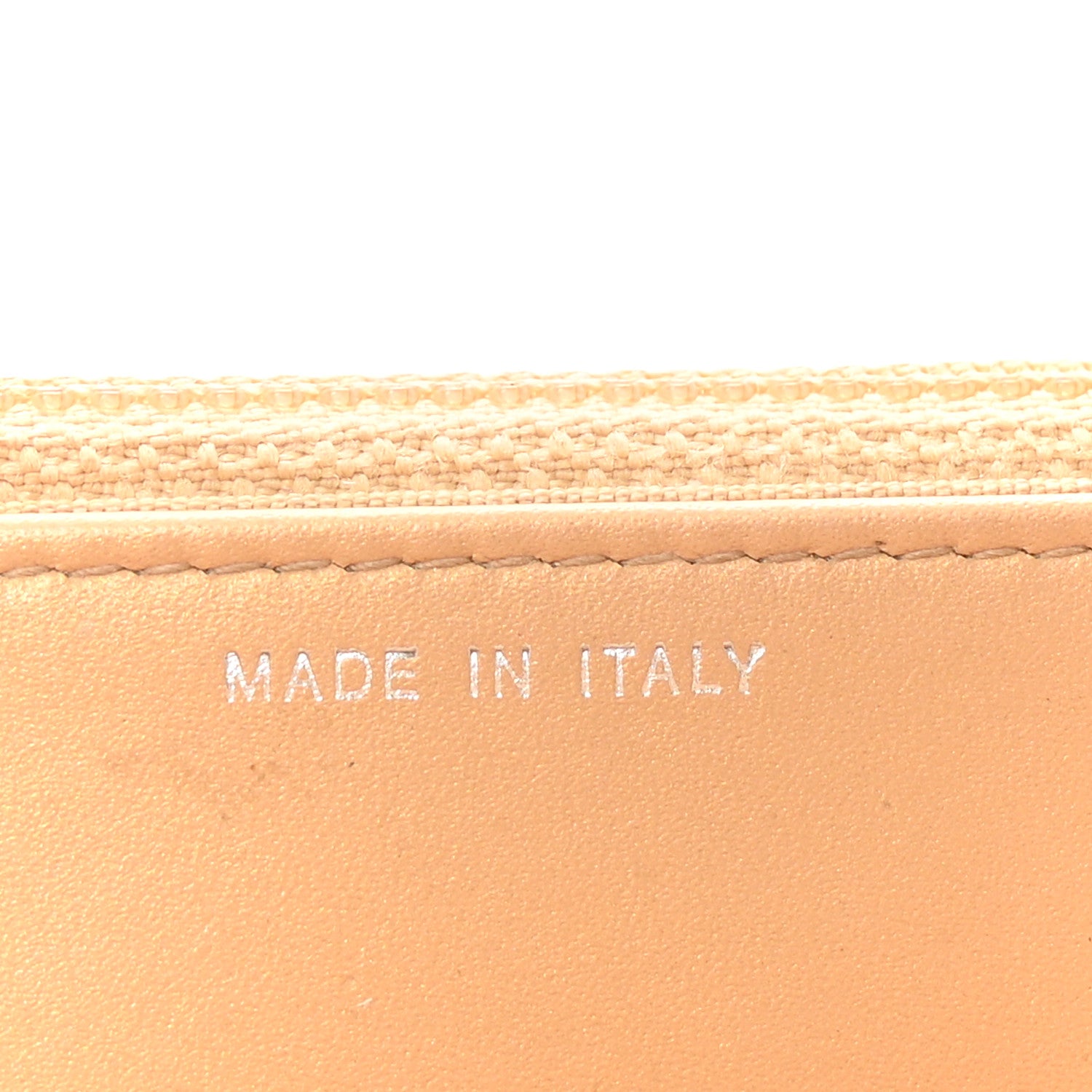 Chanel Metallic Calfskin Lucky Charms Casino 2.55 Reissue Wallet On Chain WOC Beige 7 of 11