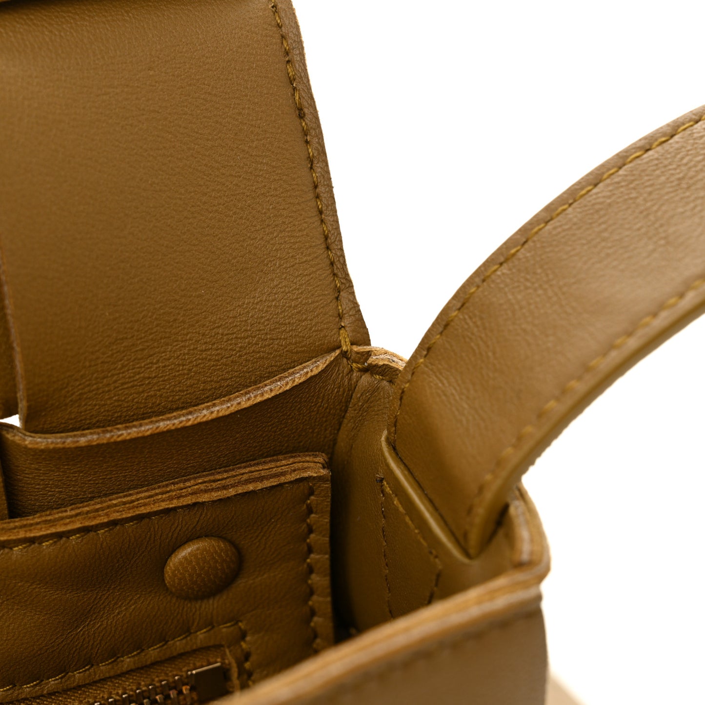 Lambskin Maxi Intrecciato Cassette Crossbody Bag Acorn