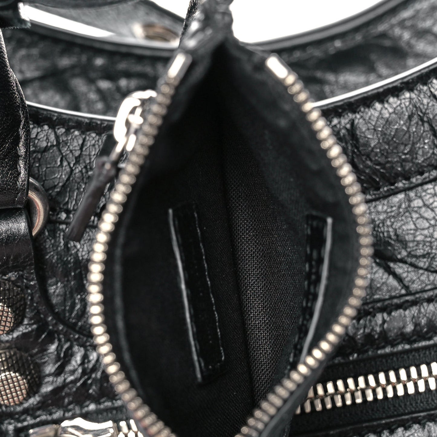 Agneau Arena Neo Cagole City Handbag Black