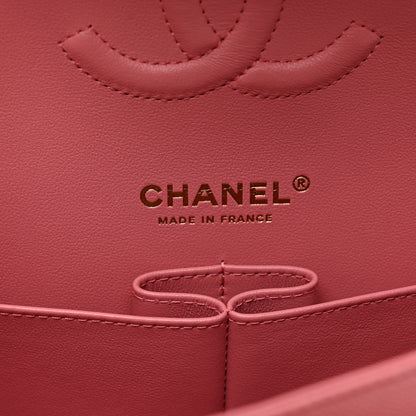 Chanel Caviar Quilted Medium Double Flap Pink 6 of 8