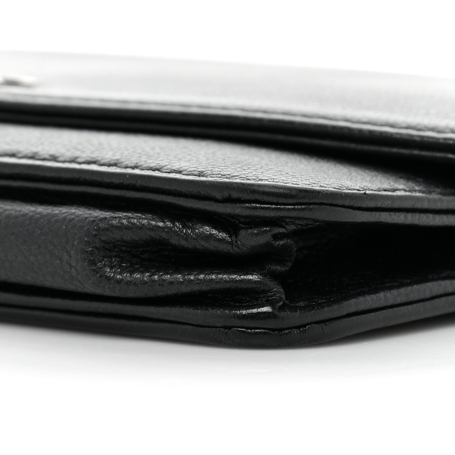 Chanel Caviar Sevruga Wallet On Chain WOC Black 9 of 25