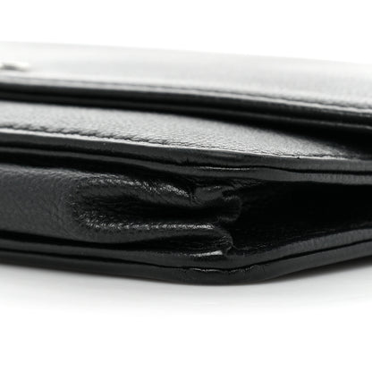 Chanel Caviar Sevruga Wallet On Chain WOC Black 9 of 25