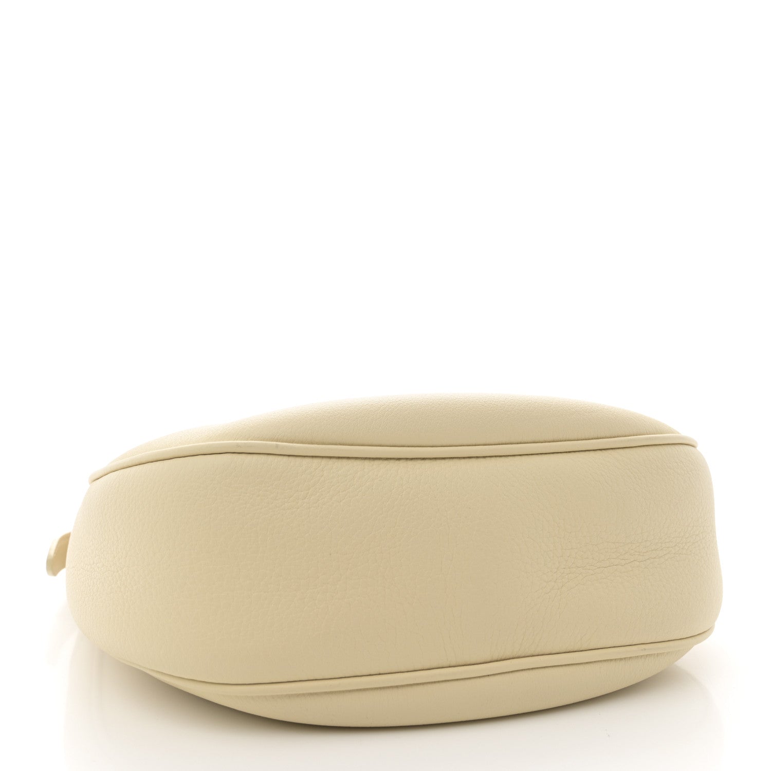 Celine Supple Calfskin Cuir Triomphe Small Heloise Shoulder Bag Limestone 4 of 13