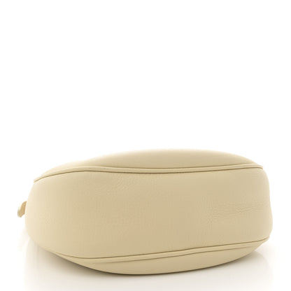Celine Supple Calfskin Cuir Triomphe Small Heloise Shoulder Bag Limestone 4 of 13