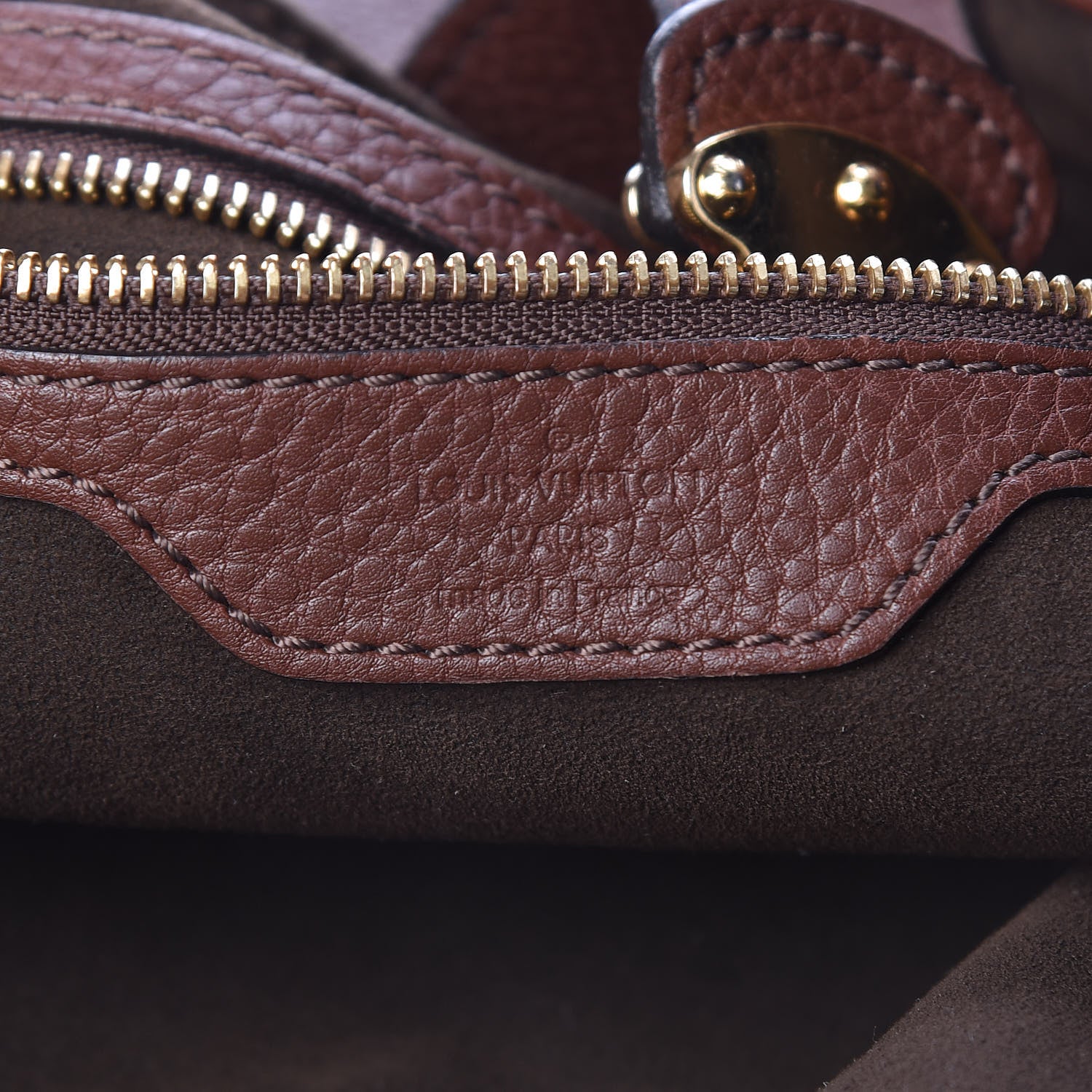 Louis Vuitton Mahina L Acajou 6 of 10
