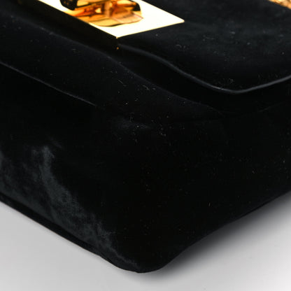 Tom Ford Velvet Natalia Medium Shoulder Bag Black 11 of 11