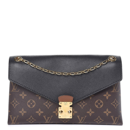 Louis Vuitton Monogram Pallas Chain Black 2 of 23