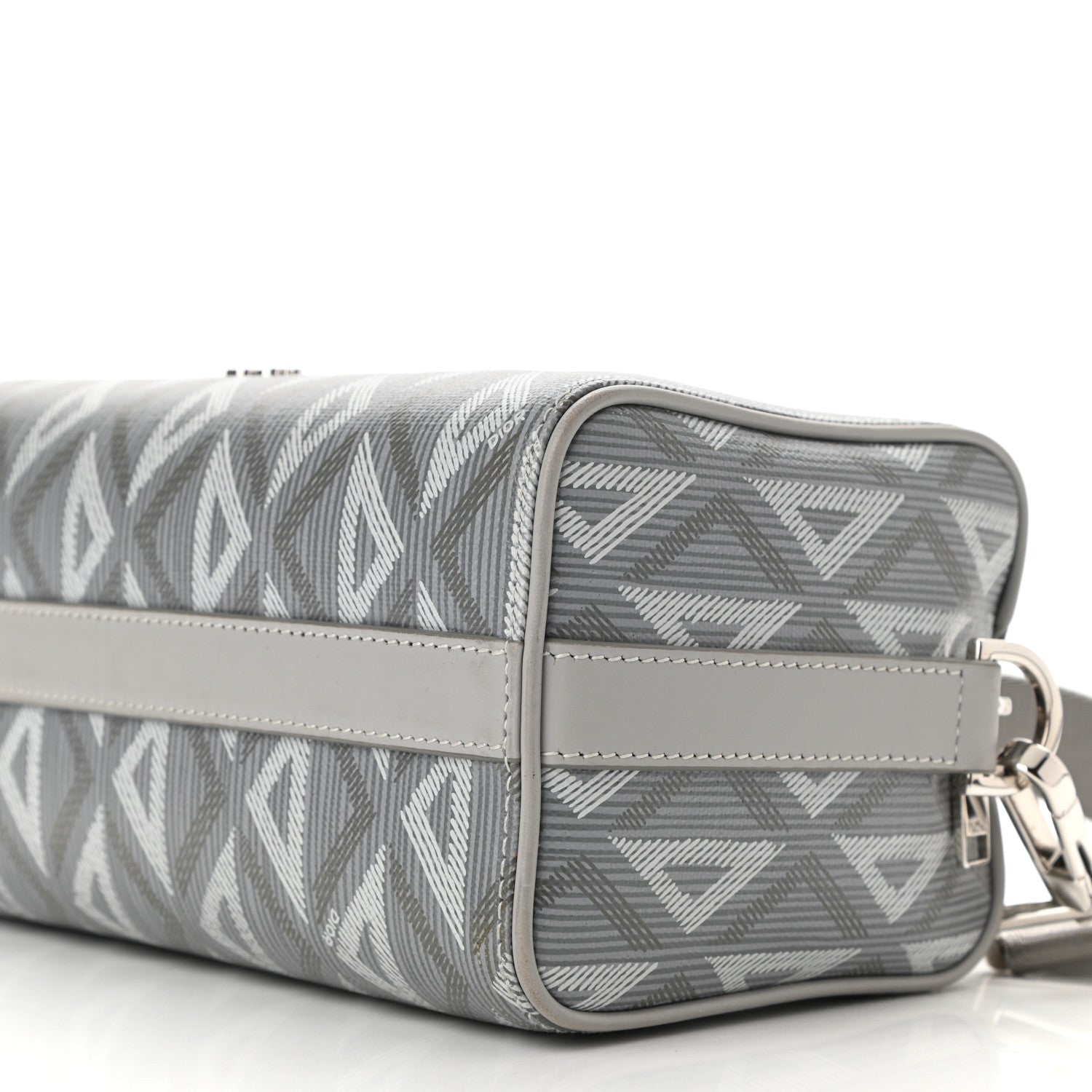 Christian Dior Coated Canvas CD Diamond Lingot 22 Bag Gray 10 of 10