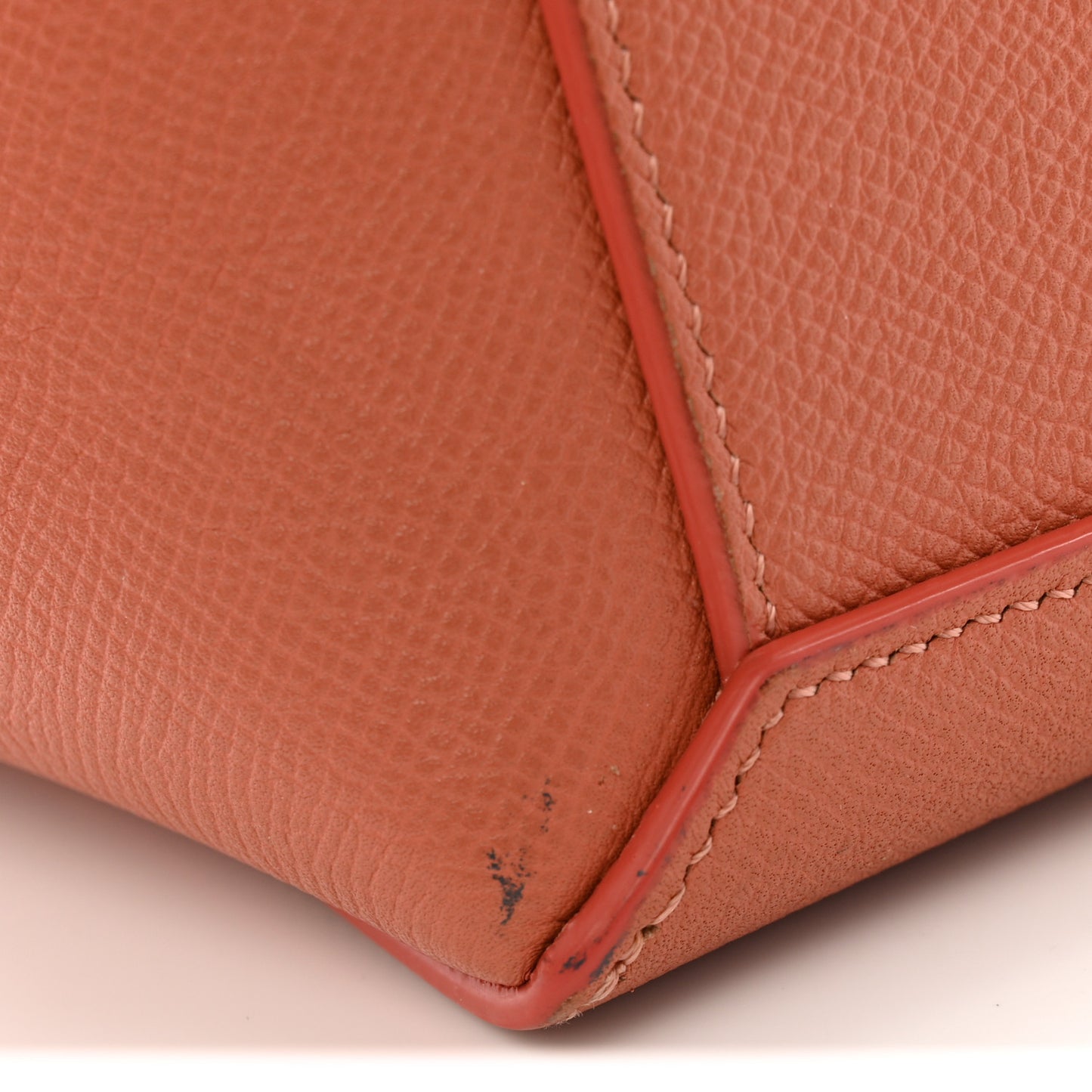 Grained Calfskin Pico Belt Bag Lychee