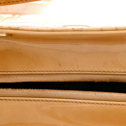 Christian Dior Patent Cannage Medium Lady Dior Beige 16 of 19