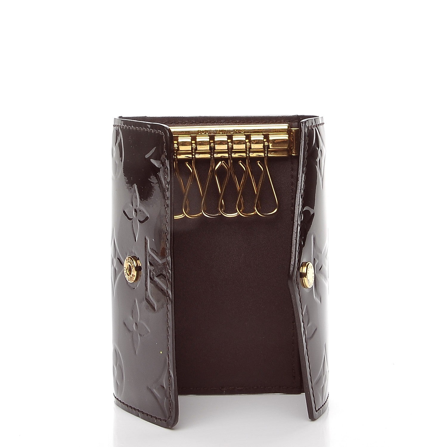 Louis Vuitton Vernis Multicles 6 Key Holder Amarante 5 of 7