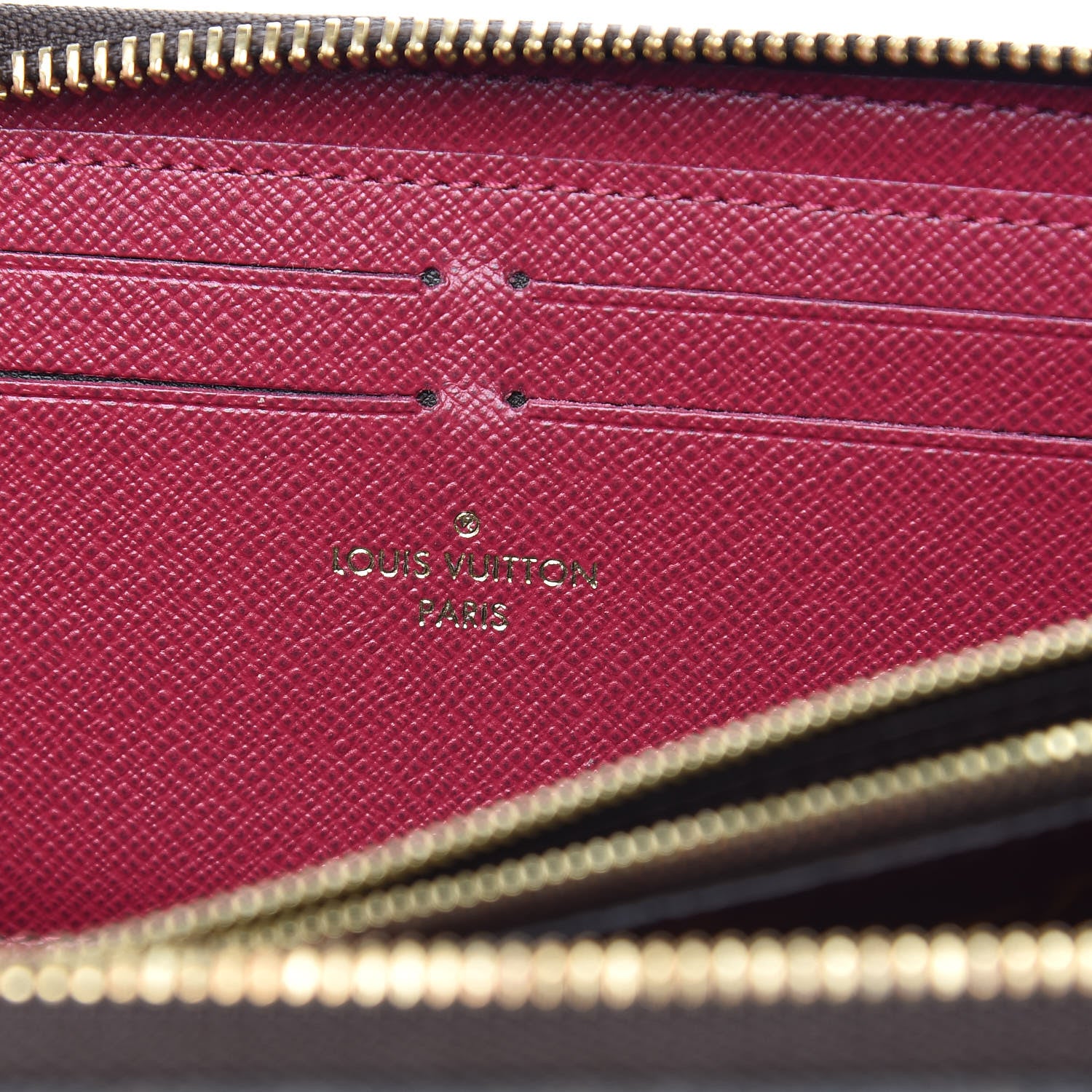 Louis Vuitton Monogram Clemence Wallet Fuchsia 8 of 10