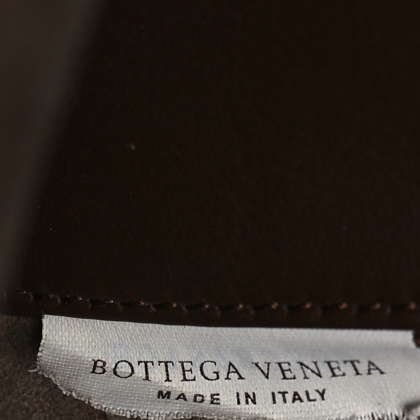 Nappa Intrecciato Butterfly Tote Brown