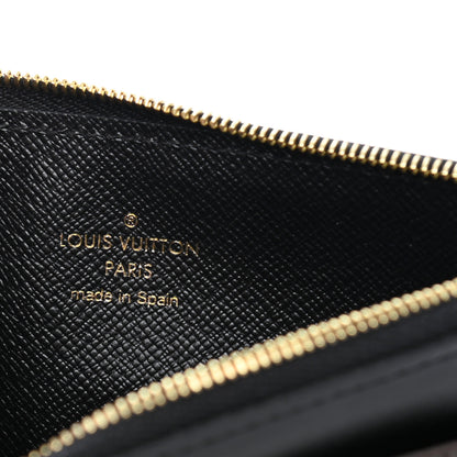 Louis Vuitton Monogram Slim Purse Black 7 of 9