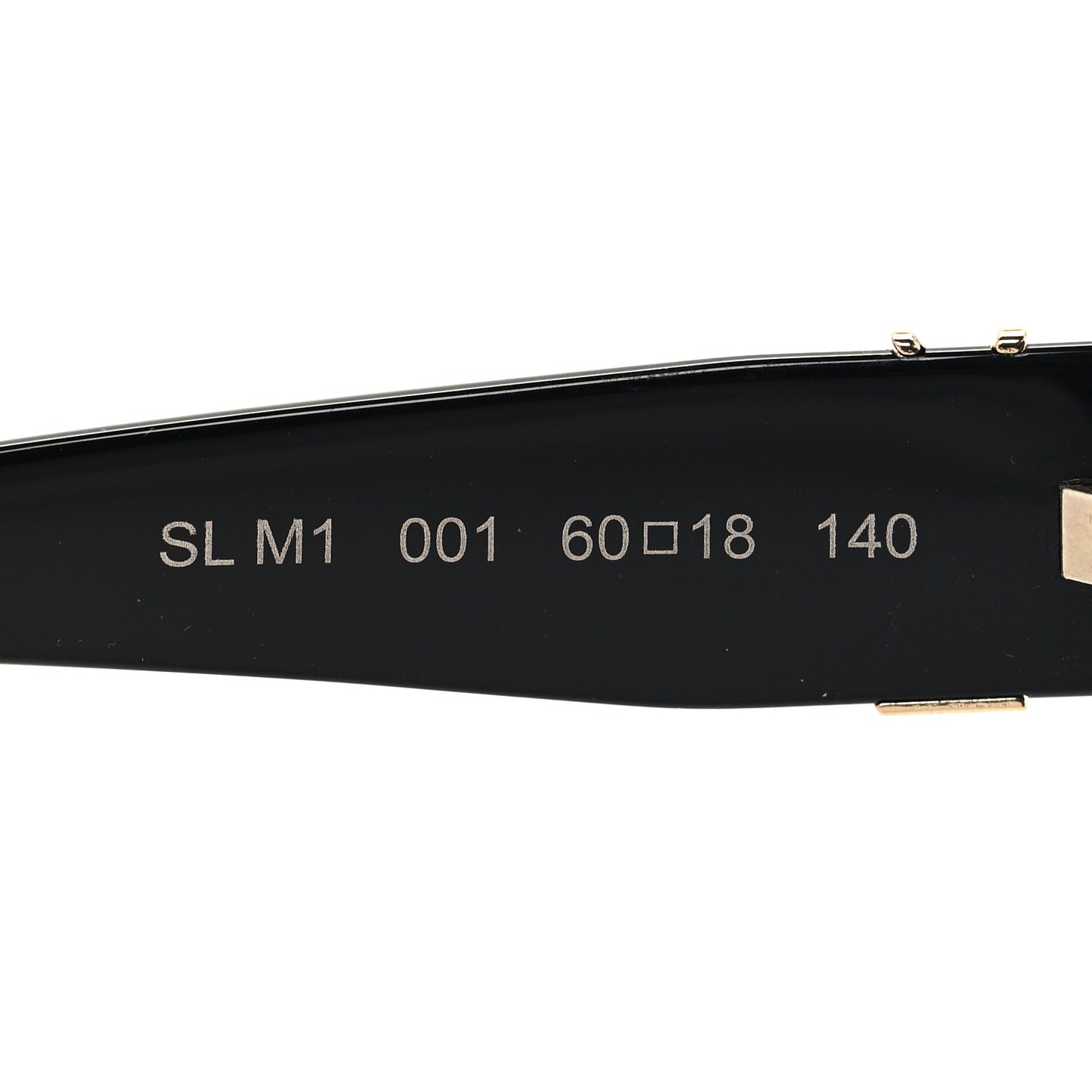 Round SL M1 Sunglasses Black