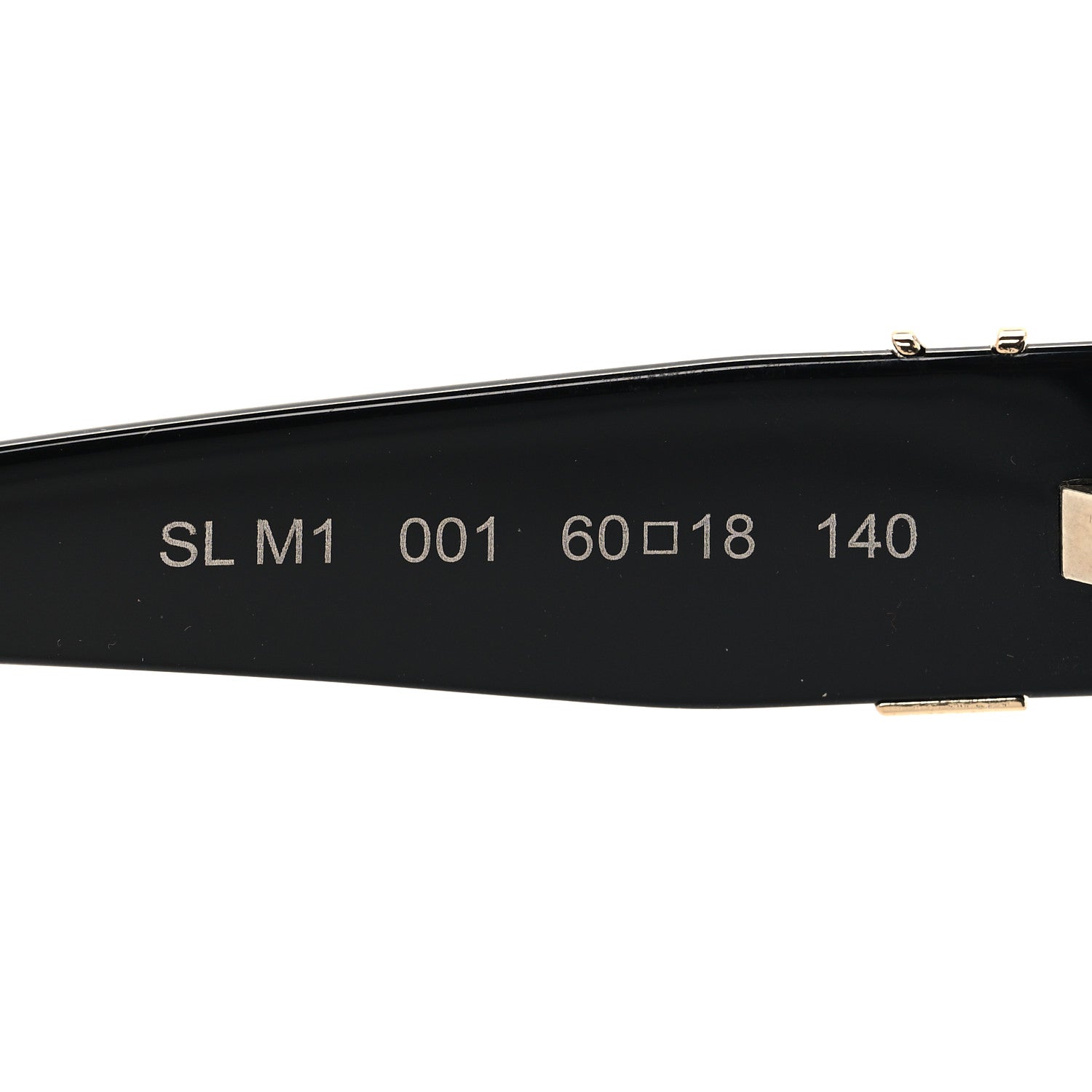 Saint Laurent Round SL M1 Sunglasses Black 7 of 8