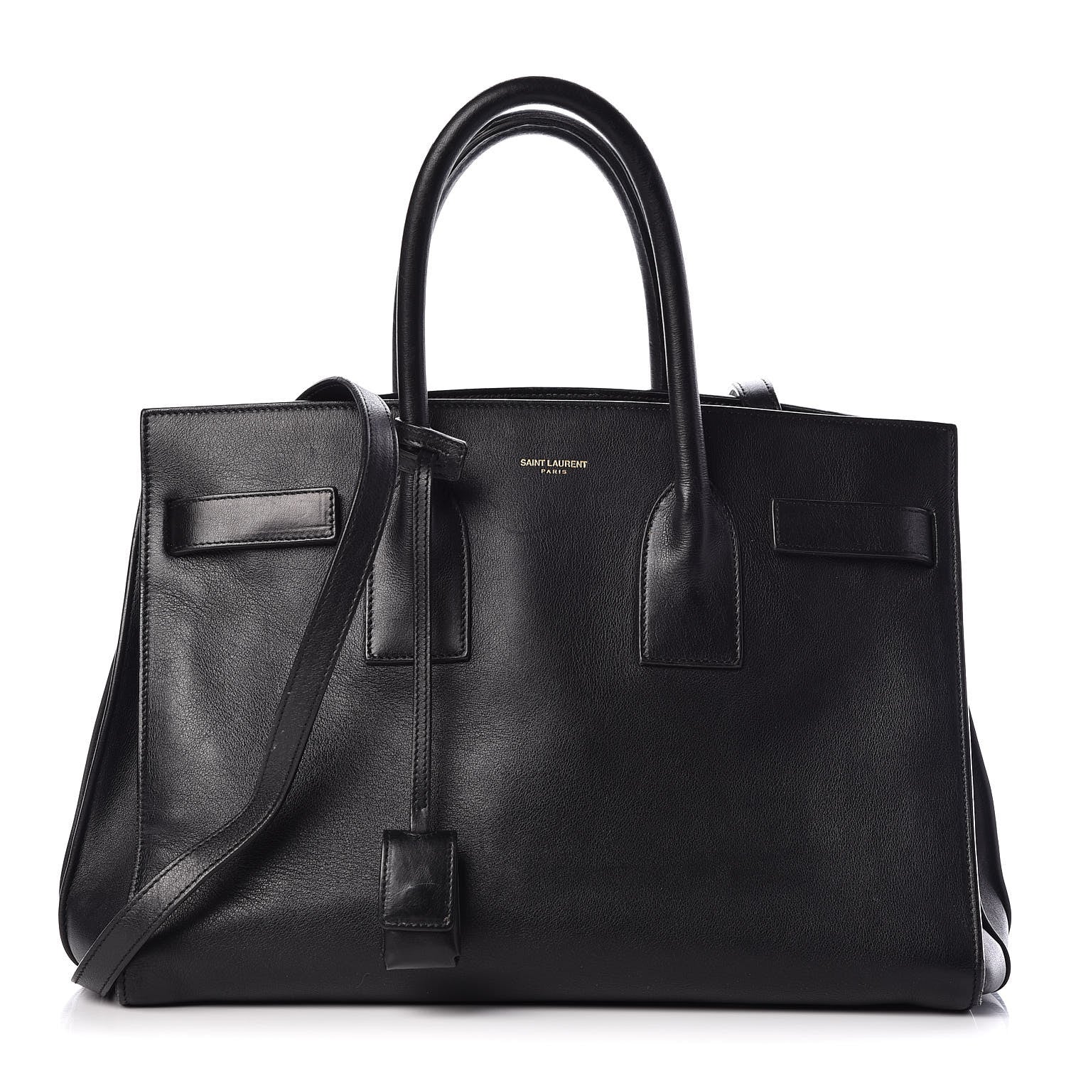 Saint Laurent Calfskin Small Sac De Jour Black 1 of 22
