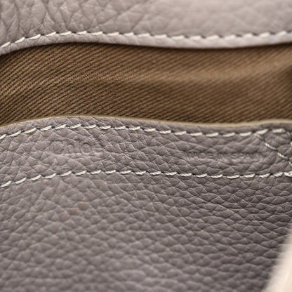 Chloe Calfskin Mini Marcie Round Crossbody Bag Cashmere Grey 6 of 11
