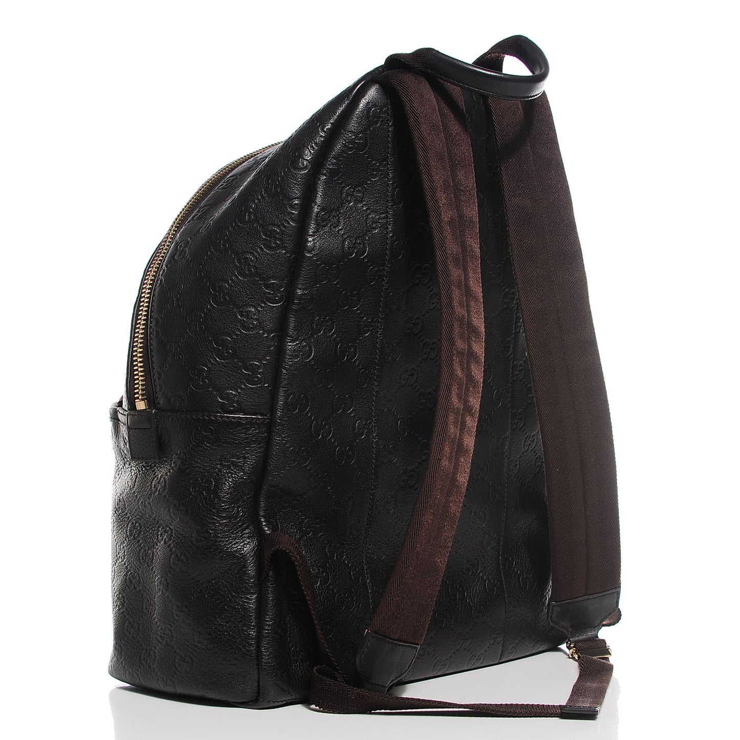 Guccissima Medium Classic Backpack Black