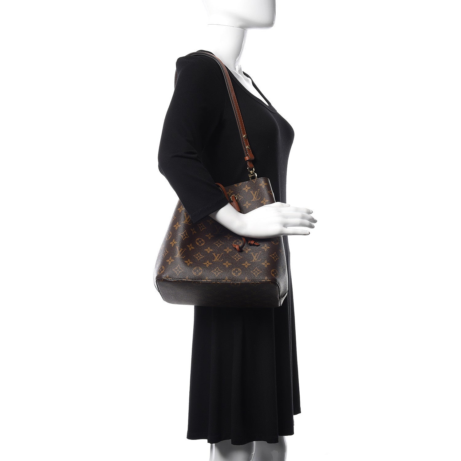 Louis Vuitton Monogram Neonoe MM Caramel 2 of 9