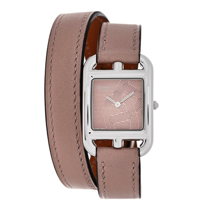 Hermes Stainless Steel Athena 23mm Cape Cod Chaine d’Ancre Double Tour Quartz Watch Glycine 1 of 5