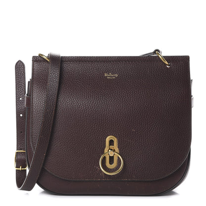 Mulberry Small Classic Grain Amberley Satchel Oxblood 1 of 20