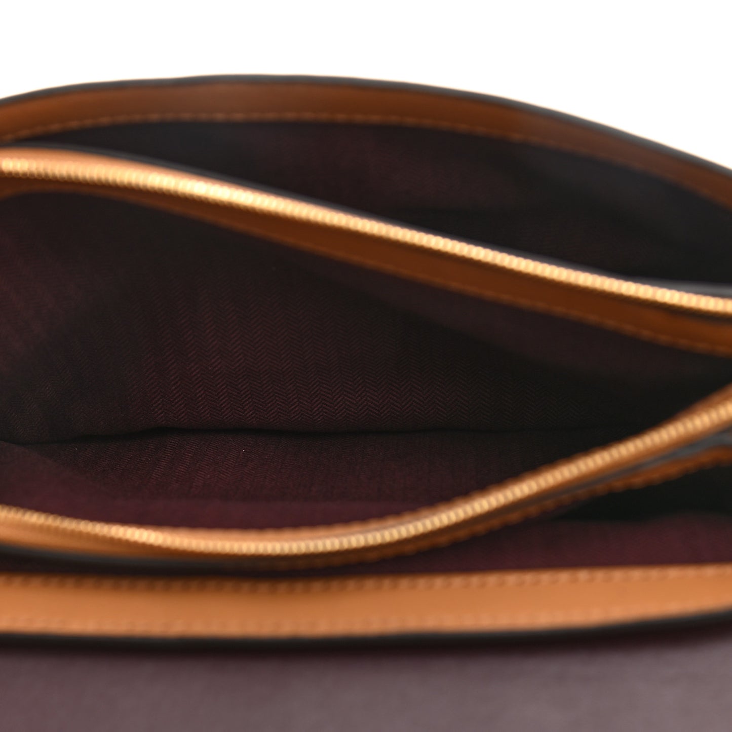 Silky Calfskin Belted Bayswater Satchel Sable