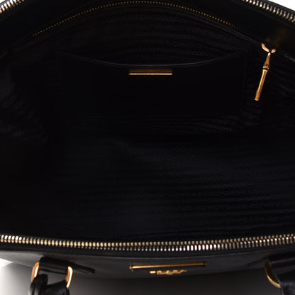 Prada Saffiano Lux Extra Large Galleria Double Zip Tote Black 6 of 12