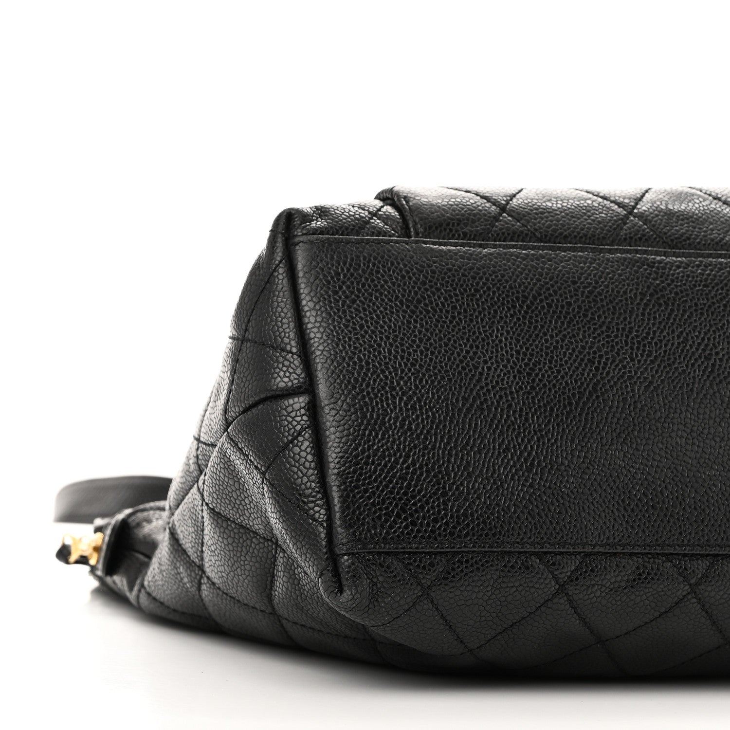 Chanel Caviar Quilted Flap Shoulder Bag Black 9 of 10