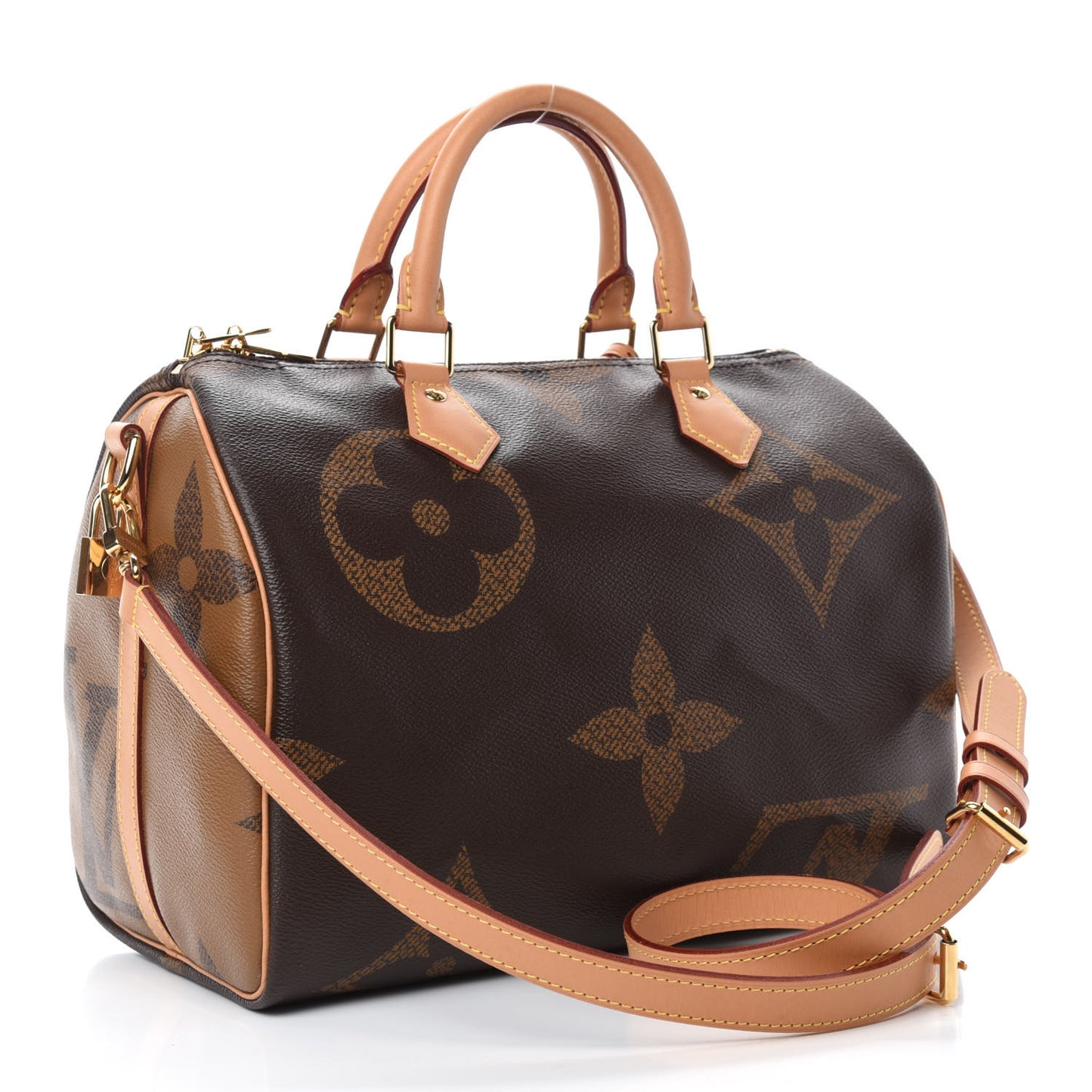 Reverse Monogram Giant Speedy Bandouliere 30