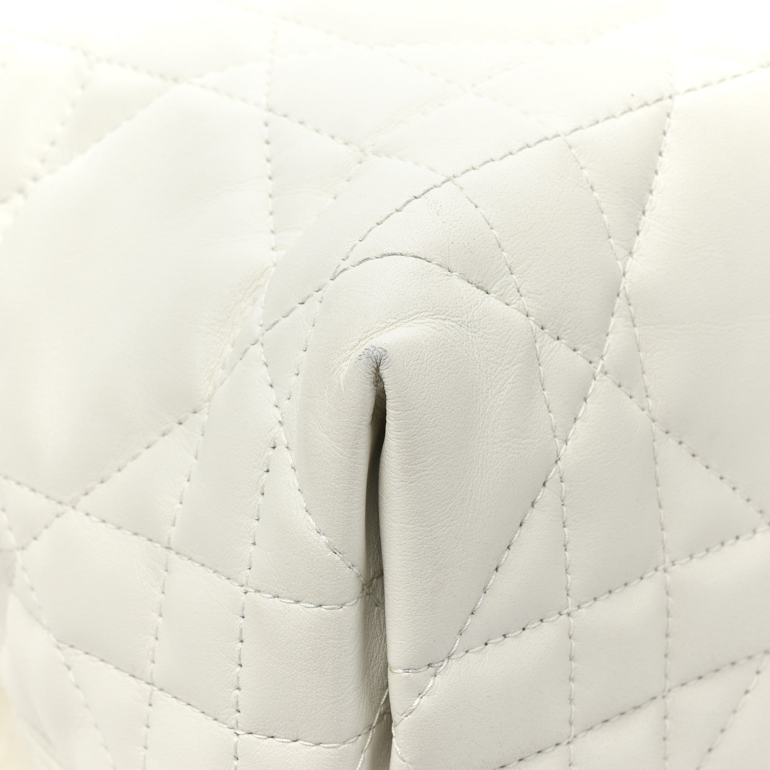 Christian Dior Calfskin Macrocannage Medium Toujours White White 14 of 14