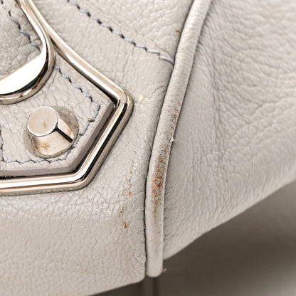 Balenciaga Chevre Silver Metallic Edge Hardware Velo Gris Perle 12 of 17