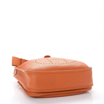 Hermes Taurillon Clemence Evelyne III PM Orange 4 of 21
