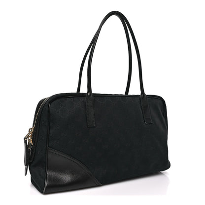 Gucci Monogram Medium New Britt Boston Black 3 of 11