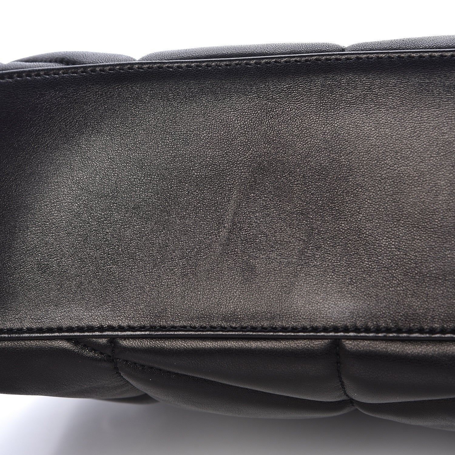 Saint Laurent Lambskin Quilted Small Loulou Puffer Monogram Chain Satchel Black 12 of 15