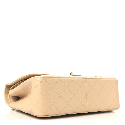 Chanel Caviar Quilted Jumbo Double Flap Beige Clair 4 of 10
