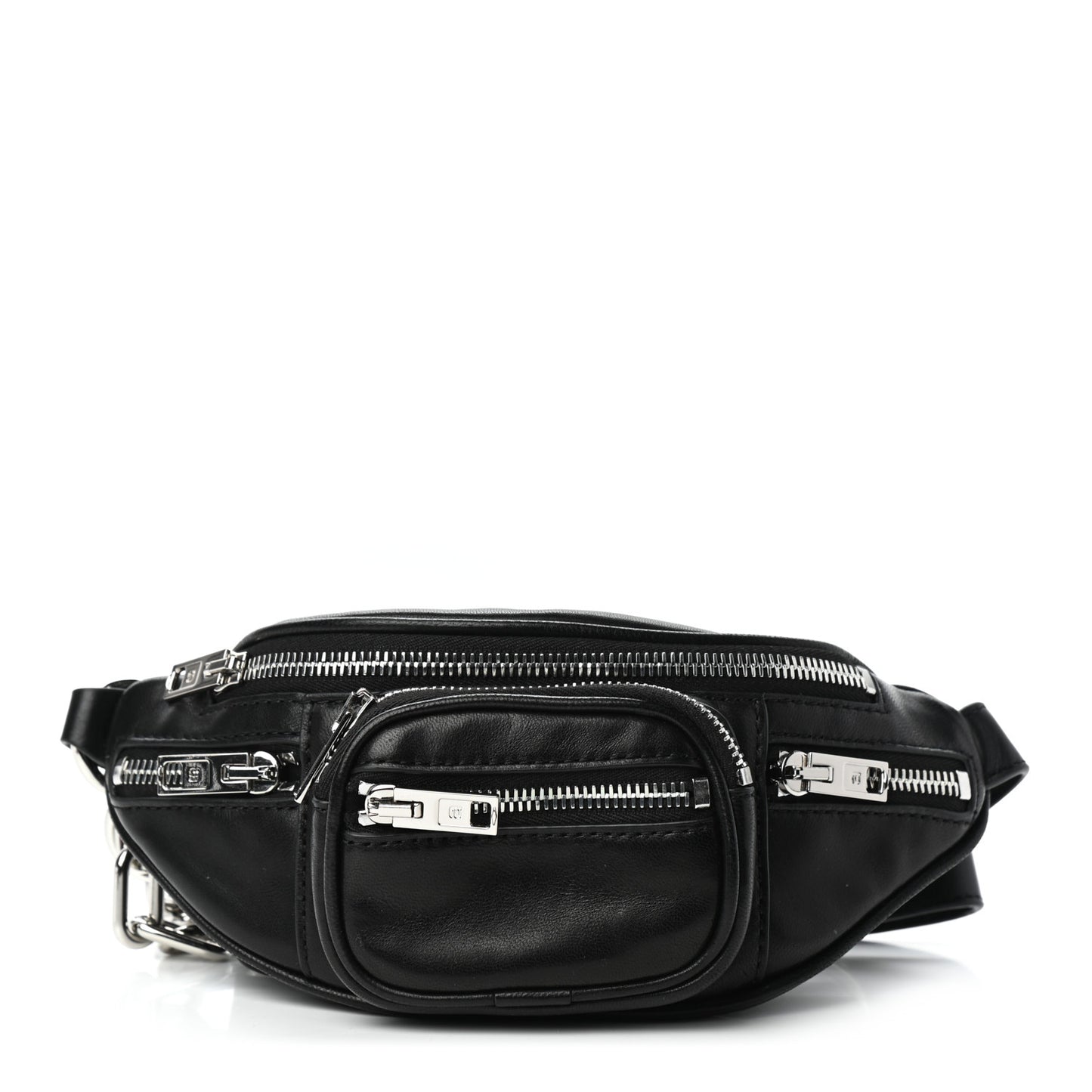Lambskin Mini Attica Belt Bag Black