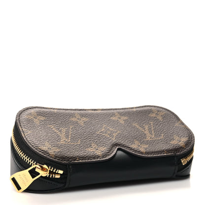 Louis Vuitton Monogram Emilie Zippered Sunglasses Case Black 4 of 7